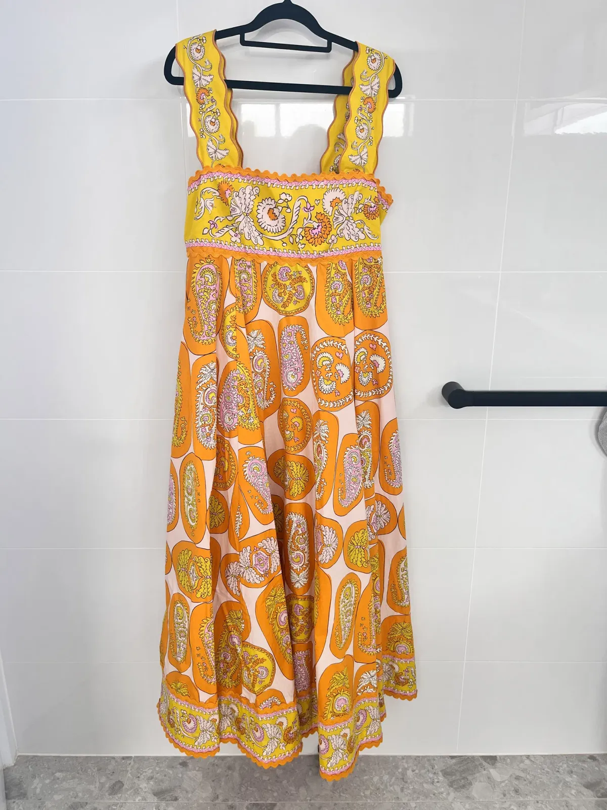 Alemais Diana Summer Dress Multi Size 12 - Image 4