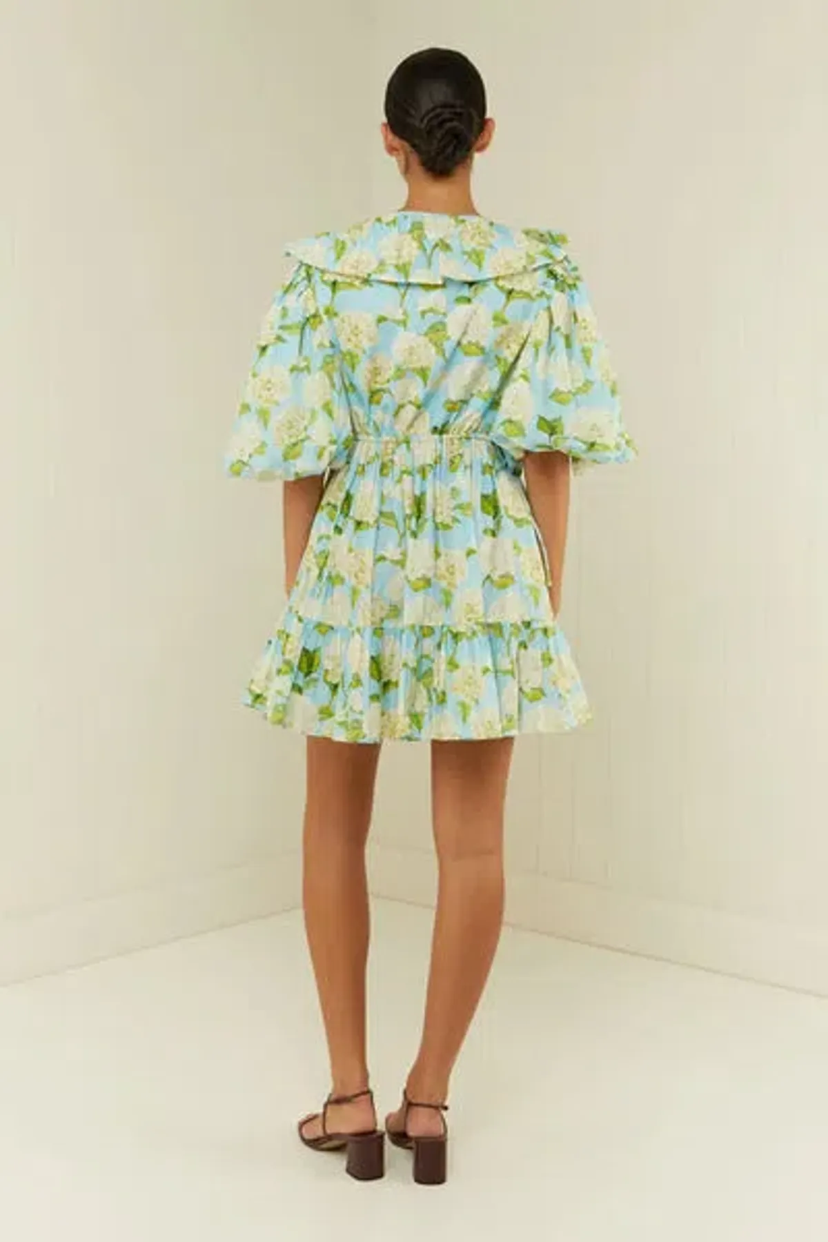 Palm Noosa Sofia Dress in Blue Hydrangea Size 8 - Image 4