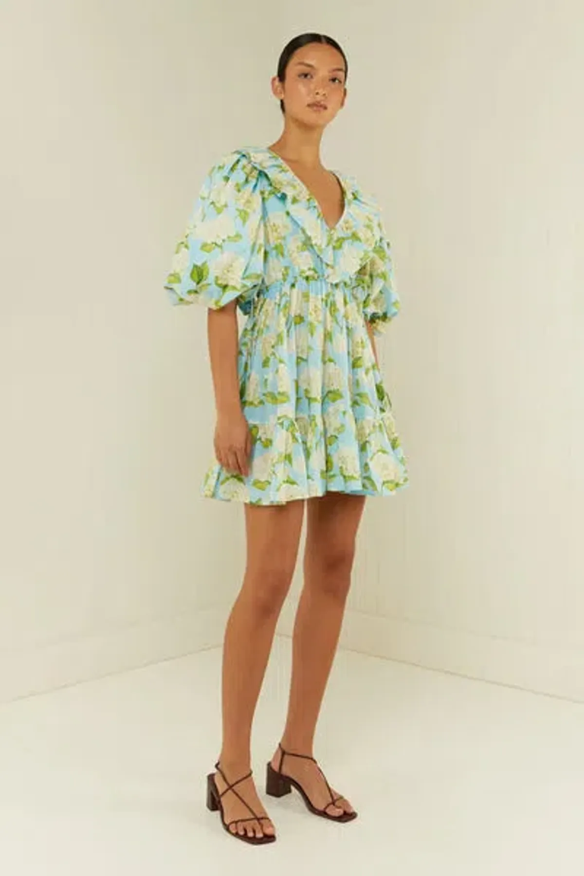 Palm Noosa Sofia Dress in Blue Hydrangea Size 8 - Image 2