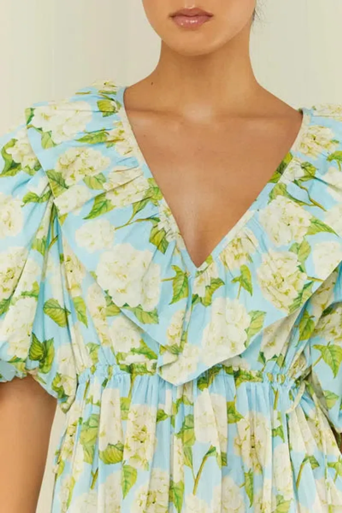 Palm Noosa Sofia Dress in Blue Hydrangea Size 8 - Image 3
