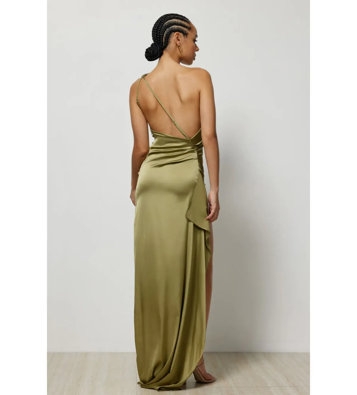 Lexi Samira Dress Olive Size S / AU 8 - Image 2