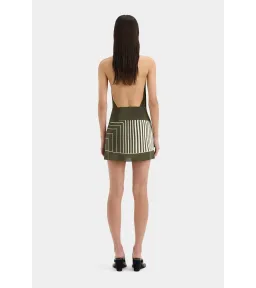 Sir the Label Leilana Mini Dress Garden Stripe Size 1 / AU 8 for rent on The Volte - image 4