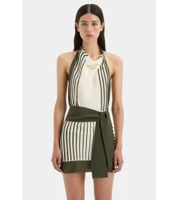 Sir the Label Leilana Mini Dress Garden Stripe Size 1 / AU 8 for rent on The Volte - image 3
