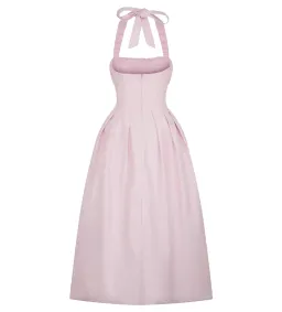 Meshki Candy Halter Midi Dress Ballet Pink AU 8  for rent on The Volte - image 5