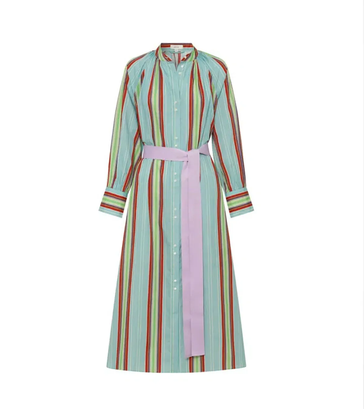 Oroton Shirtdress Midi Multi Size 12 - Image 3