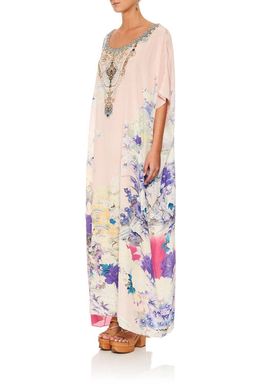 Camilla Harajuku Heiress Round Neck Kaftan Floral One Size for rent on The Volte - image 2