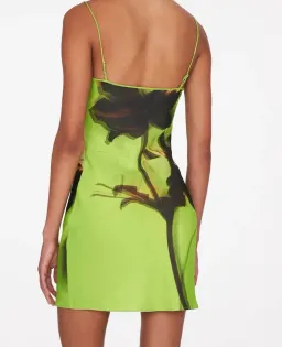 Rat & Boa Orisha Mini Dress Green Size 10 for rent on The Volte - image 2