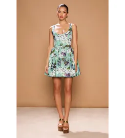 Sonya Moda Soleil Dress Green Size 10  for rent on The Volte - image 1