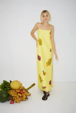 Alemais Diamond Dancer Midi Dress Print Size 12  for rent on The Volte - image 3