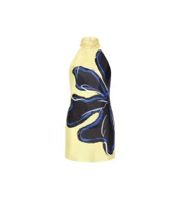 Rebecca Vallance Indigo Bloom Mini Dress Size 8 for rent on The Volte - image 4
