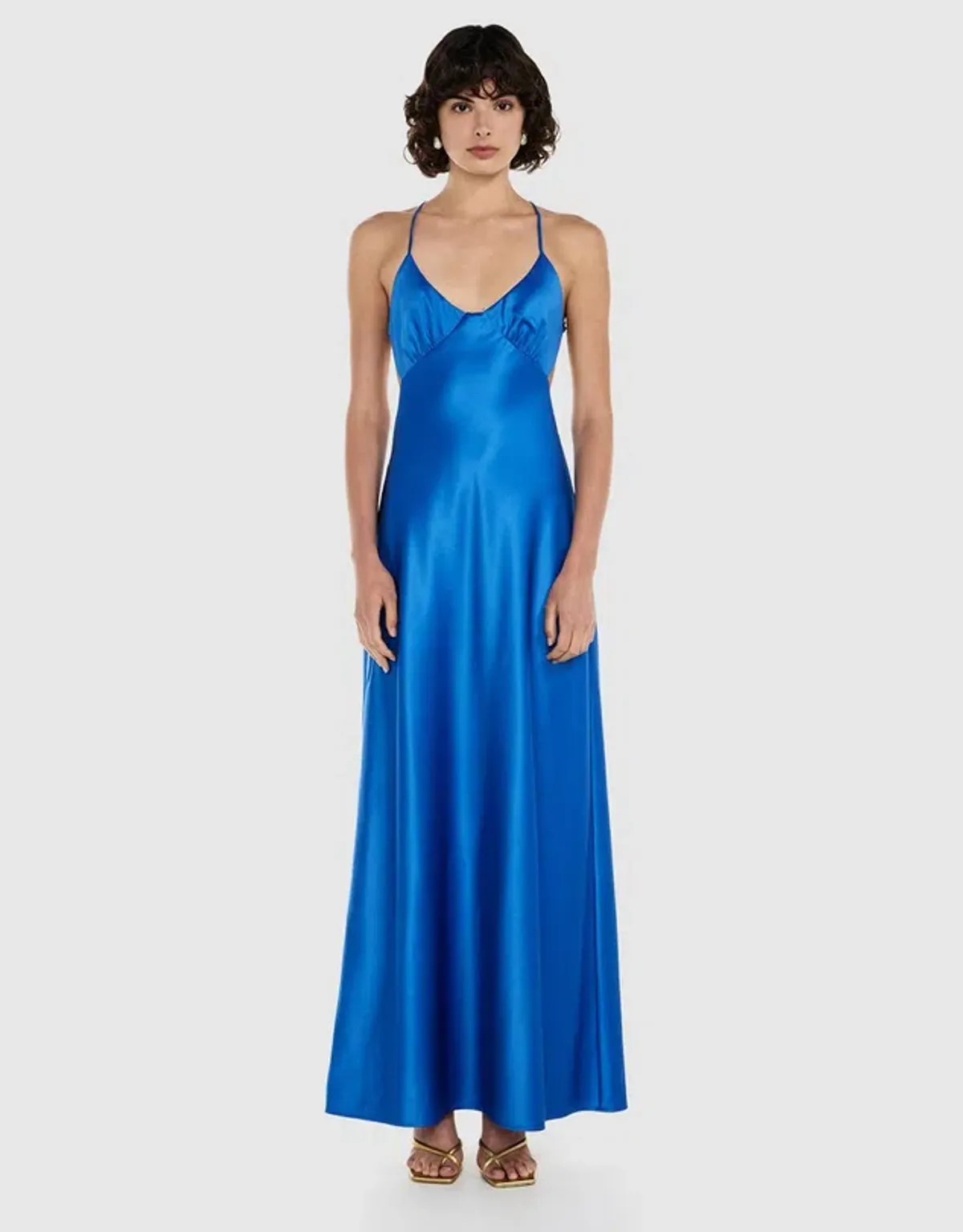 Manning Cartell Saturation Point Slip Dress Blue Size 10 - Image 1