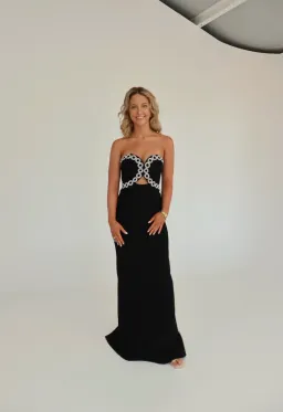 Rebecca Vallance Celinda Gown Black Size 8 for rent on The Volte - image 6