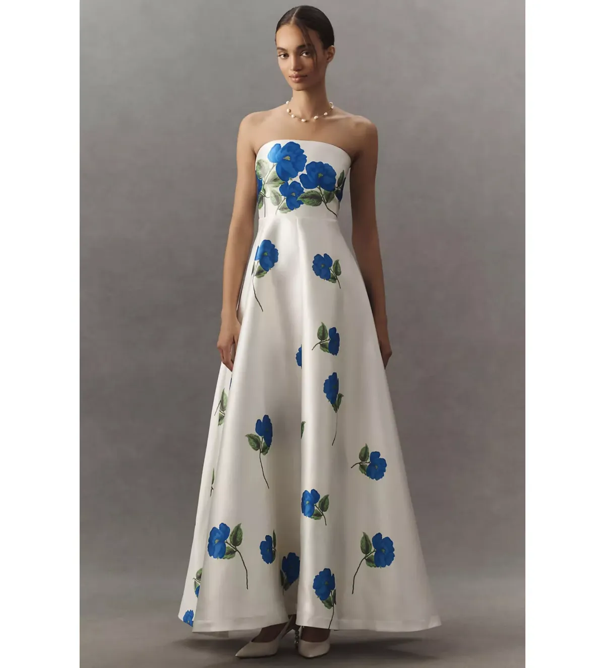 Aston Studio Audrey Dress Celeste Foam Size 8 - Image 1