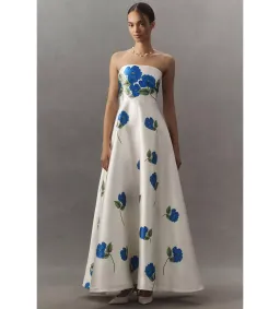 Aston Studio Audrey Dress Celeste Foam Size 8 for rent on The Volte - image 1