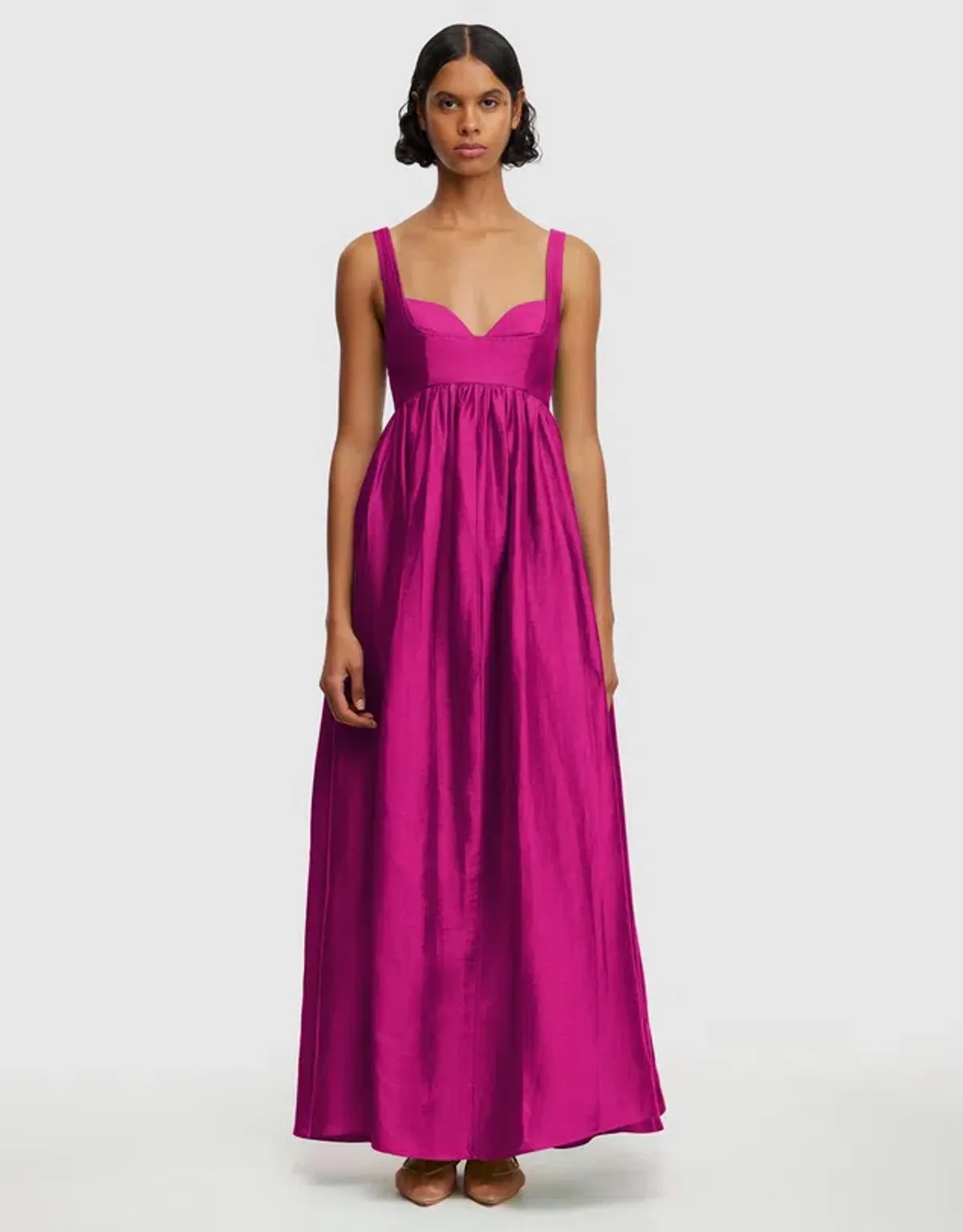 Acler Sandgate Maxi Dress in Plum Size 10 - Image 1