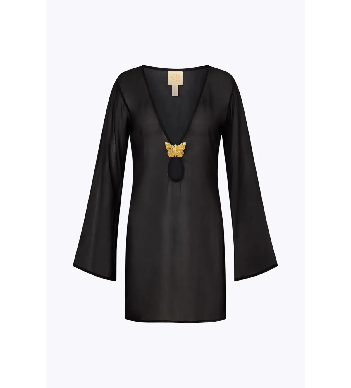CIN CIN Lulu Butterfly Dress Black Size S / AU 8 - Image 3
