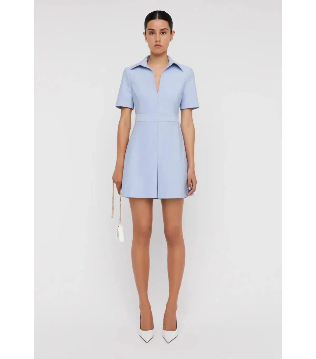 Scanlan Theodore Italian Milano Dress Blue Size AU 8 - Image 1