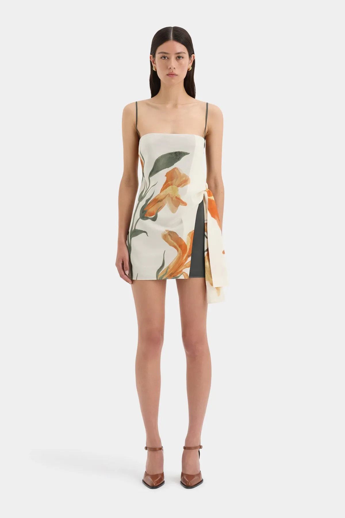 Sir the Label Constance Tie Mini Dress Size 2/Au 10 - Image 1