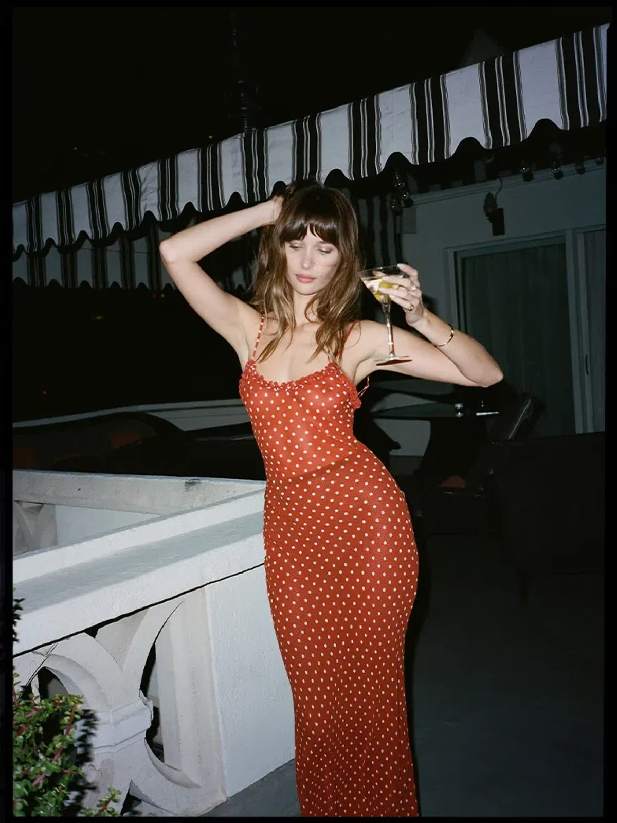 Realisation Par The Esmé Maxi Dress Rouge Spot Size 10 - Image 4