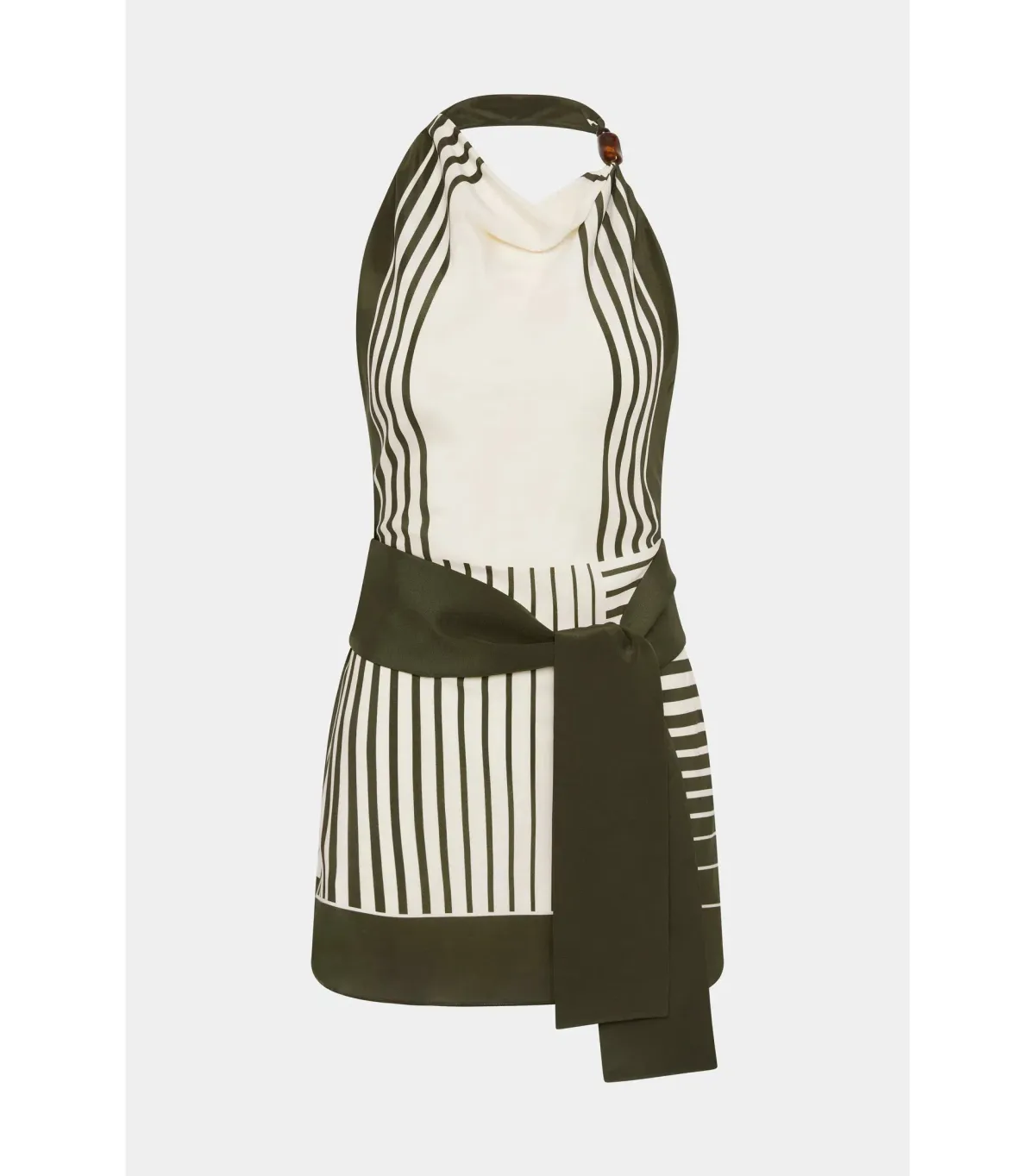 Sir the Label Leilana Mini Dress in Garden Stripe Size AU 8 - Image 4