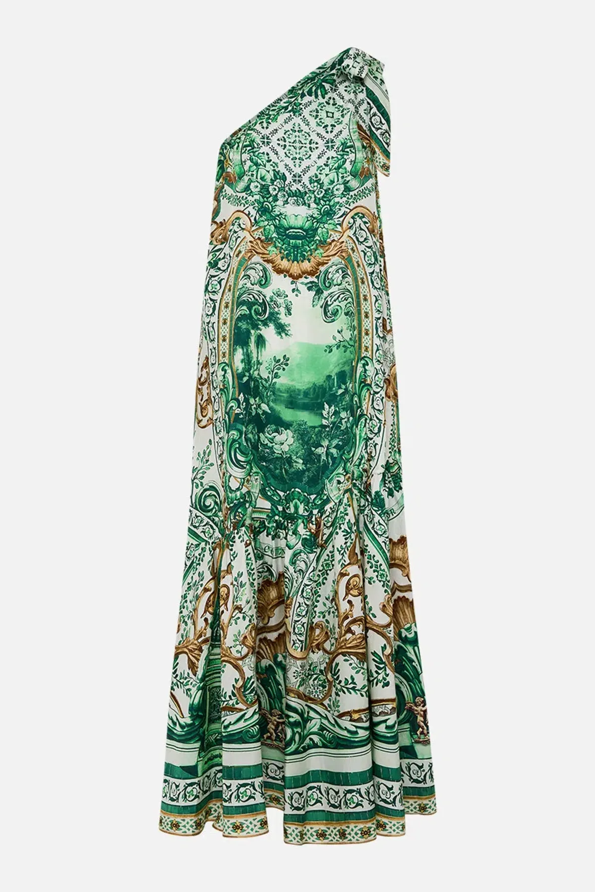Camilla Tie One Shoulder Dress Corridor Of Calm Size AU 10 - Image 4