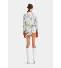 Sir the Label Sorrento Shirt Dress Sciarpa Print Size 0 / AU 6 for rent on The Volte - image 3