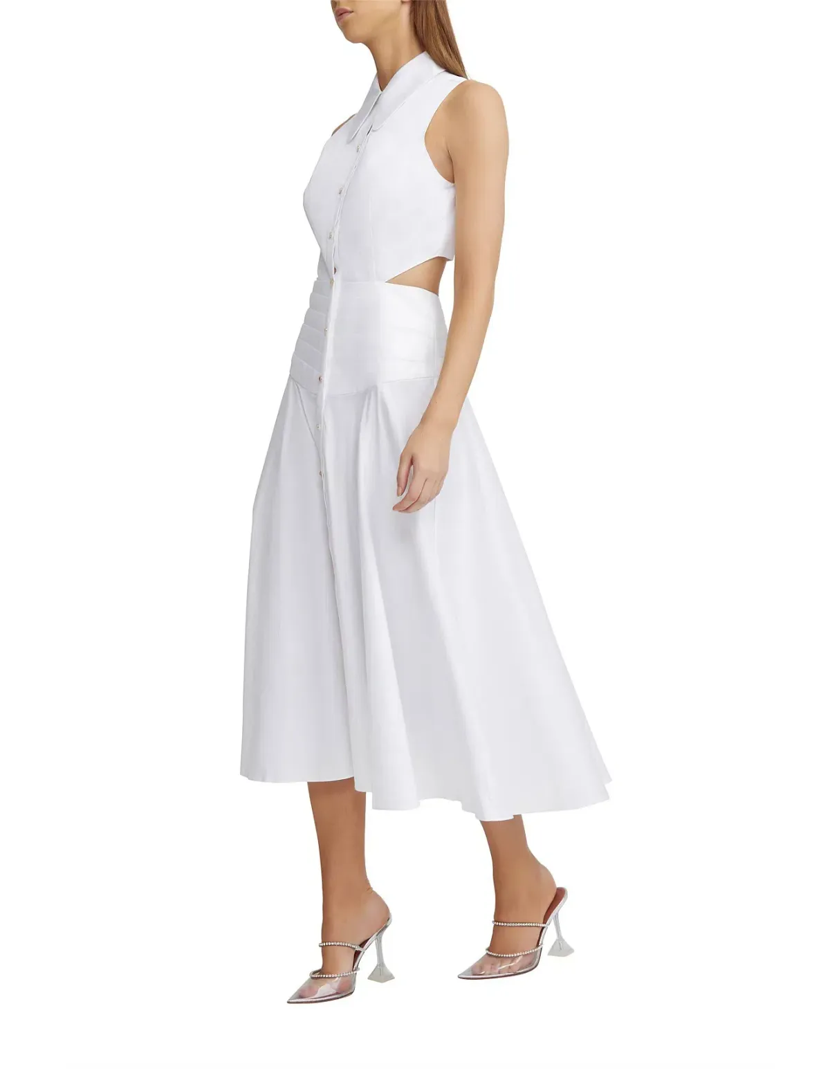 Acler Hayworth Dress White Size 10 - Image 3