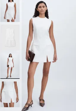Anna Quan Hanna Dress White Size AU 8 for rent on The Volte - image 2