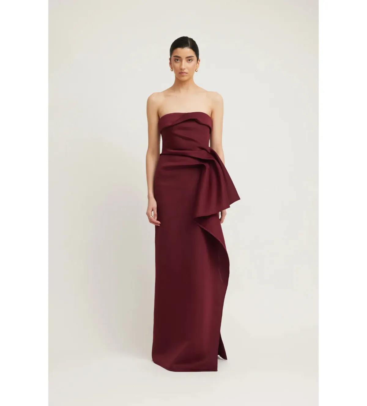 Tojha November Dress in Merlot Size AU 8 - Image 1