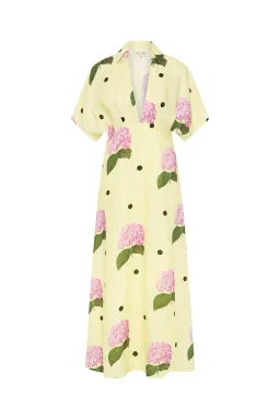 Palm Noosa Jasmine Dress Yellow Floral Size AU 12 for rent on The Volte - image 3