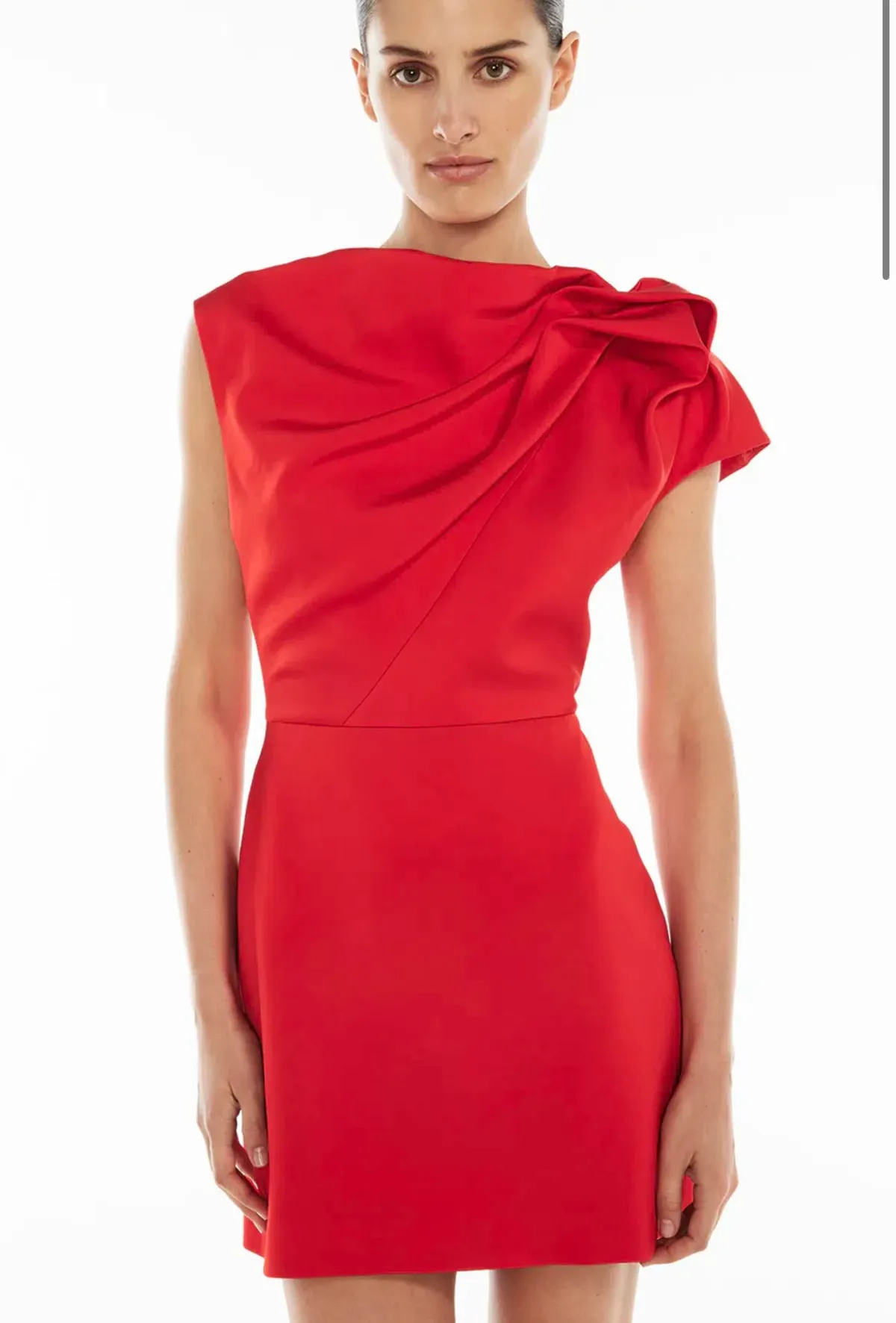 Manning Cartell Grand Illusion Mini Dress Red Size AU 8 - Image 3