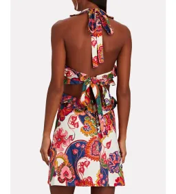 Zimmermann Lovestruck Mini Dress in Floral Paisley Size 1/AU 10 for rent on The Volte - image 3