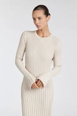 Ada Srone Long Sleeve Midi Dress Size 10 for rent on The Volte - image 2
