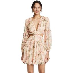 Zimmerman Prima Cutout Dress Print Size 8 for rent on The Volte - image 3