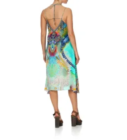 Camilla Reef Warrior V-Neck Strappy Flare Midi Dress Size S / AU 10 for rent on The Volte - image 3