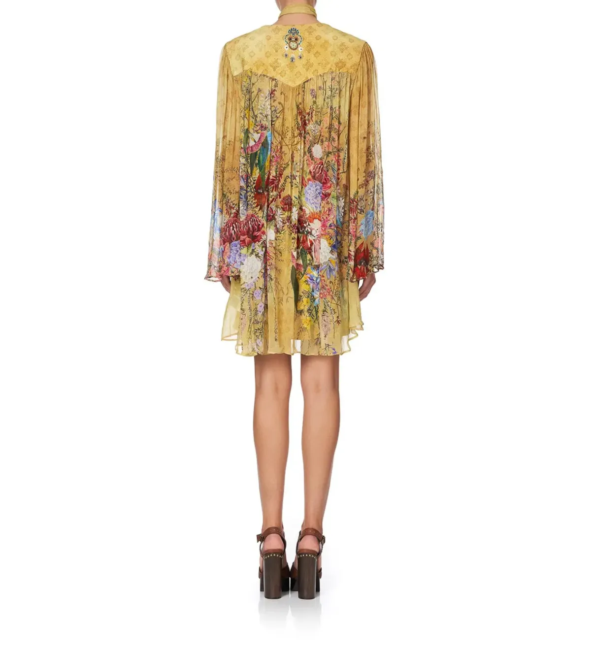 Camilla Among The Gumtrees Short Dress with Yoke Size S / AU 10 - Image 4