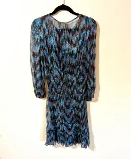 Once Was Silk Midi Multi with Cotton Slip Size 8  for rent on The Volte - image 2