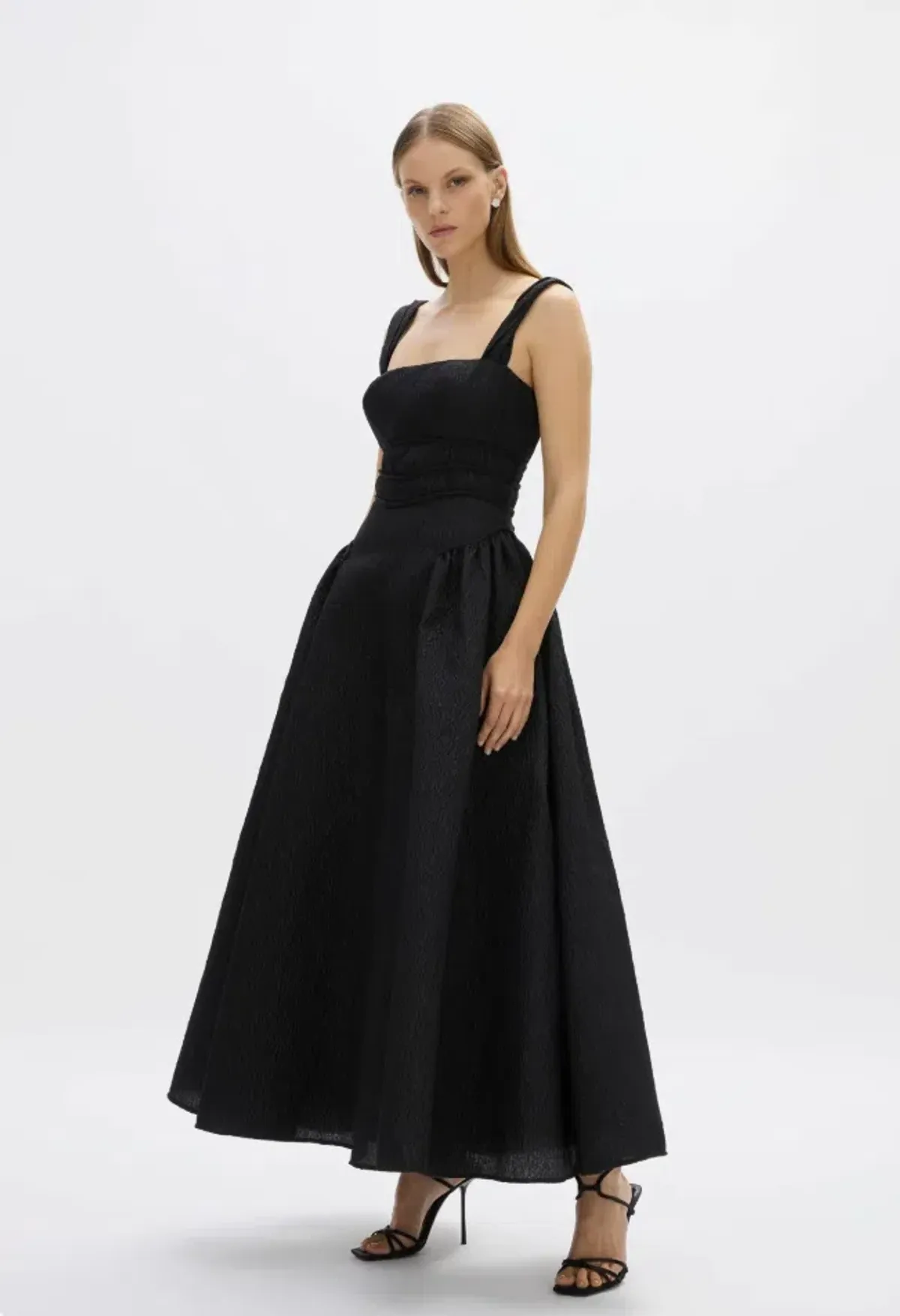 Rachel Gilbert Sophia Strap Dress Black Size AU 10 - Image 5