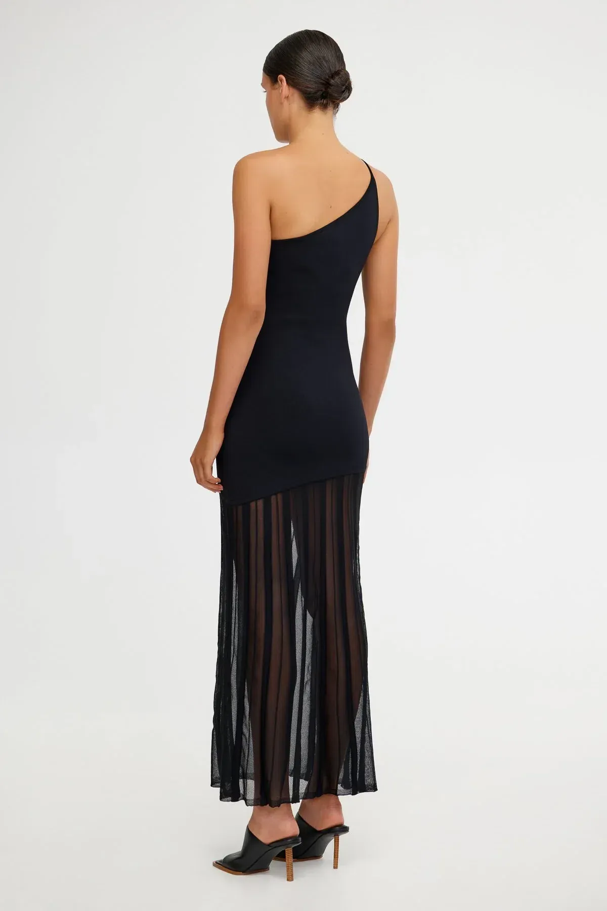 Significant Other Black Midi Arla Dress Size 8 - Image 2