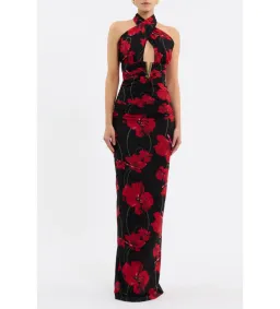 Rebecca Vallance Poppy Fields Maxi Dress Floral  Size 8  for rent on The Volte - image 1