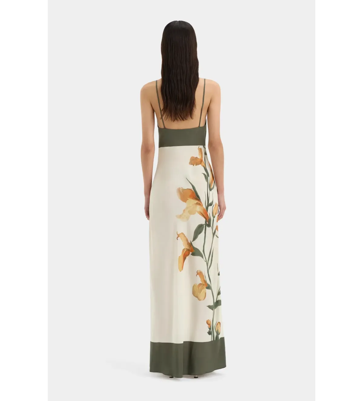 Sir The Label Constance V Neck Slip Dress Iris Floral Size 0 / AU 6 - Image 3