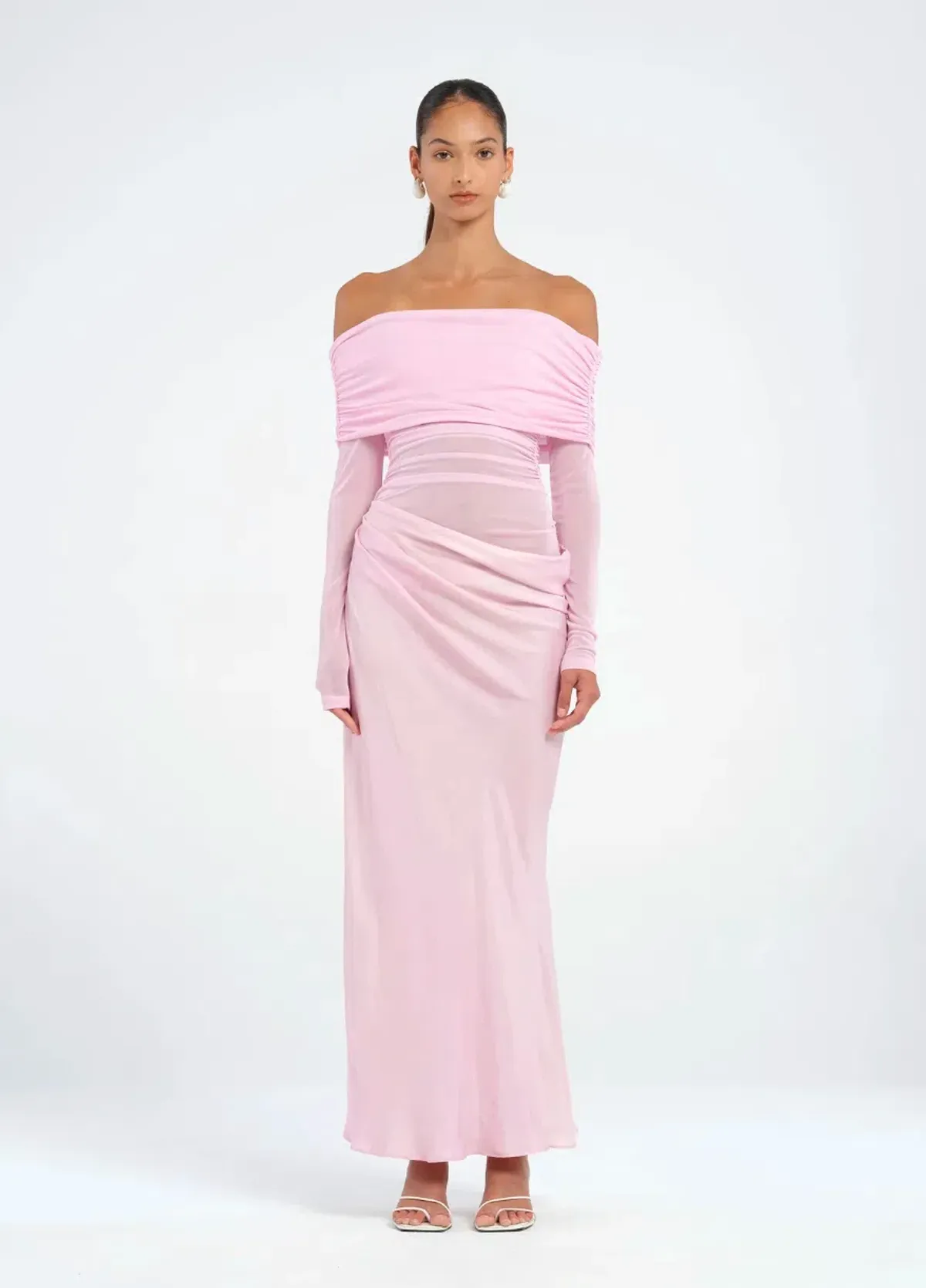 Yasmin Off-Shoulder Maxi Dress size 10 - Image 1