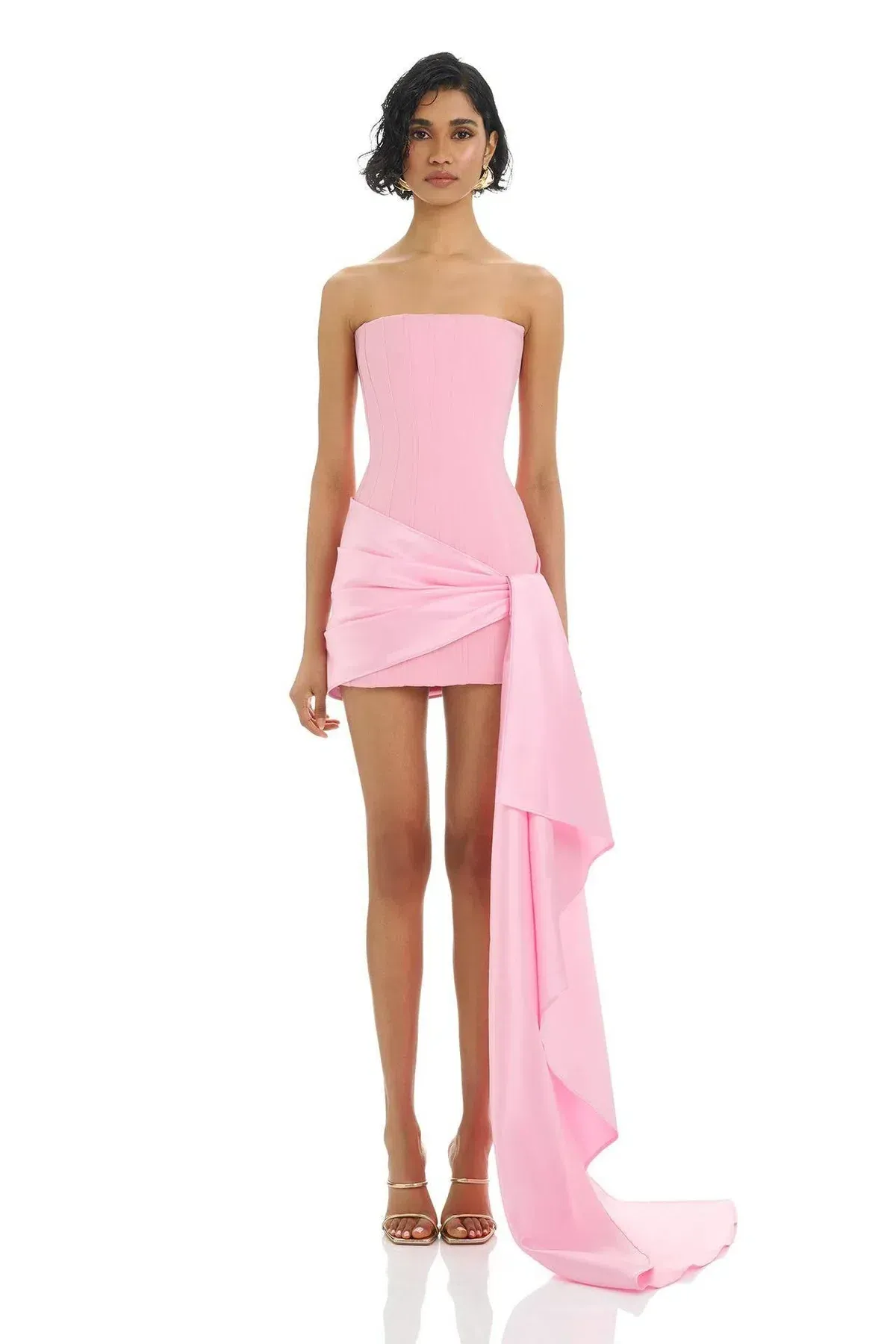 Eliya The Label Midina Dress Pink Size 8 - Image 1