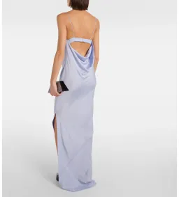 Alex Perry Cutout Draped Satin Crêpe Gown Size AU 10 for rent on The Volte - image 2