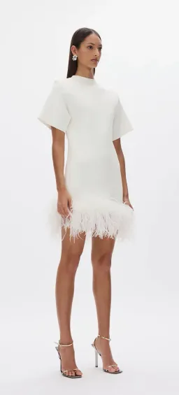 Rachel  Gilbert Rita Mini Ivory AU Size 10 for rent on The Volte - image 2