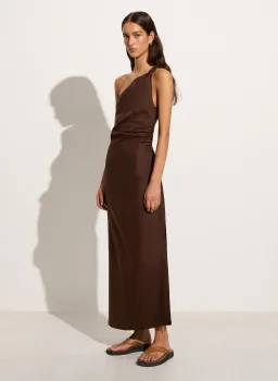 Faithfull Jomana Midi Brown Size 8 for rent on The Volte - image 2
