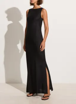 Faithfull The Brand Lobo Maxi Dress Black Size AU 10 for rent on The Volte - image 2