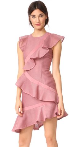 Keepsake Flashing Lights Mini Dress Pink Size 12 for rent on The Volte - image 2