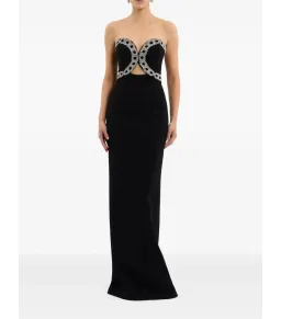 Rebecca Vallance Celinda Gown Black Size 12 for rent on The Volte - image 1