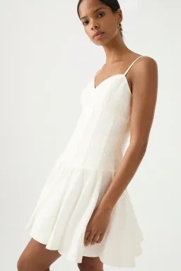 Aje Anastasia Panelled Mini Dress Size 10 for rent on The Volte - image 1